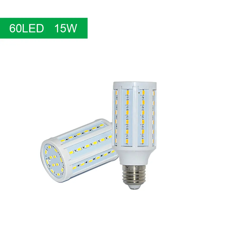 Высокое качество E27 E14 5730 SMD Светодиодная кукурузная Лампа AC 220V 110V 5W 12W 15W 25W 30W 40W 50W