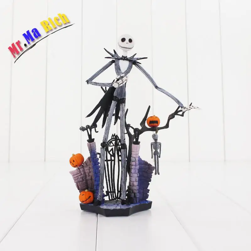 18 см Sci fi Revoltech Jack 005 фигурка Джек Скеллингтон Con Zucca кошмар перед рождественской
