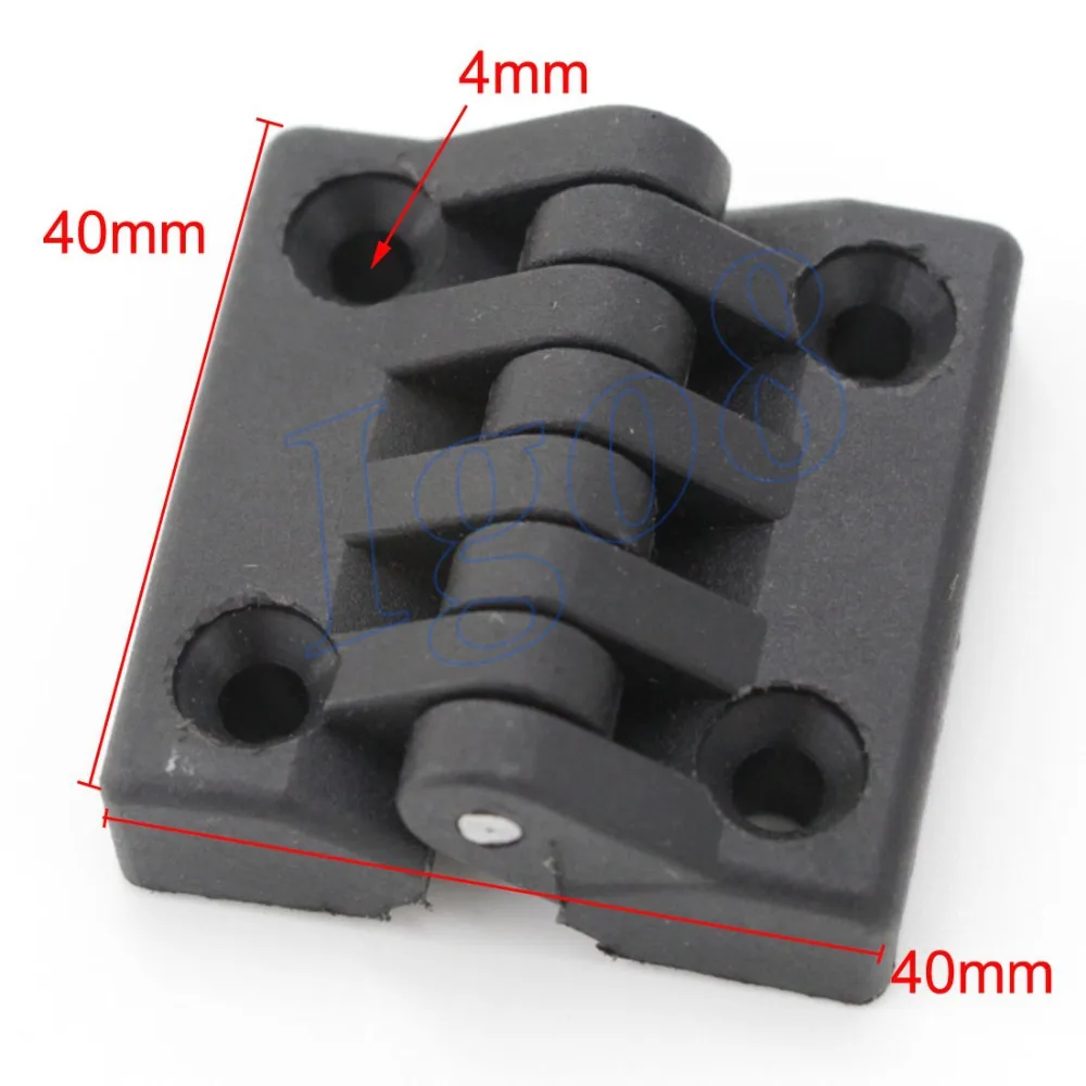 10 шт. пластиковые петли для подшипников 40 х40 мм|black butt hinges|butt hingebearing hinges |
