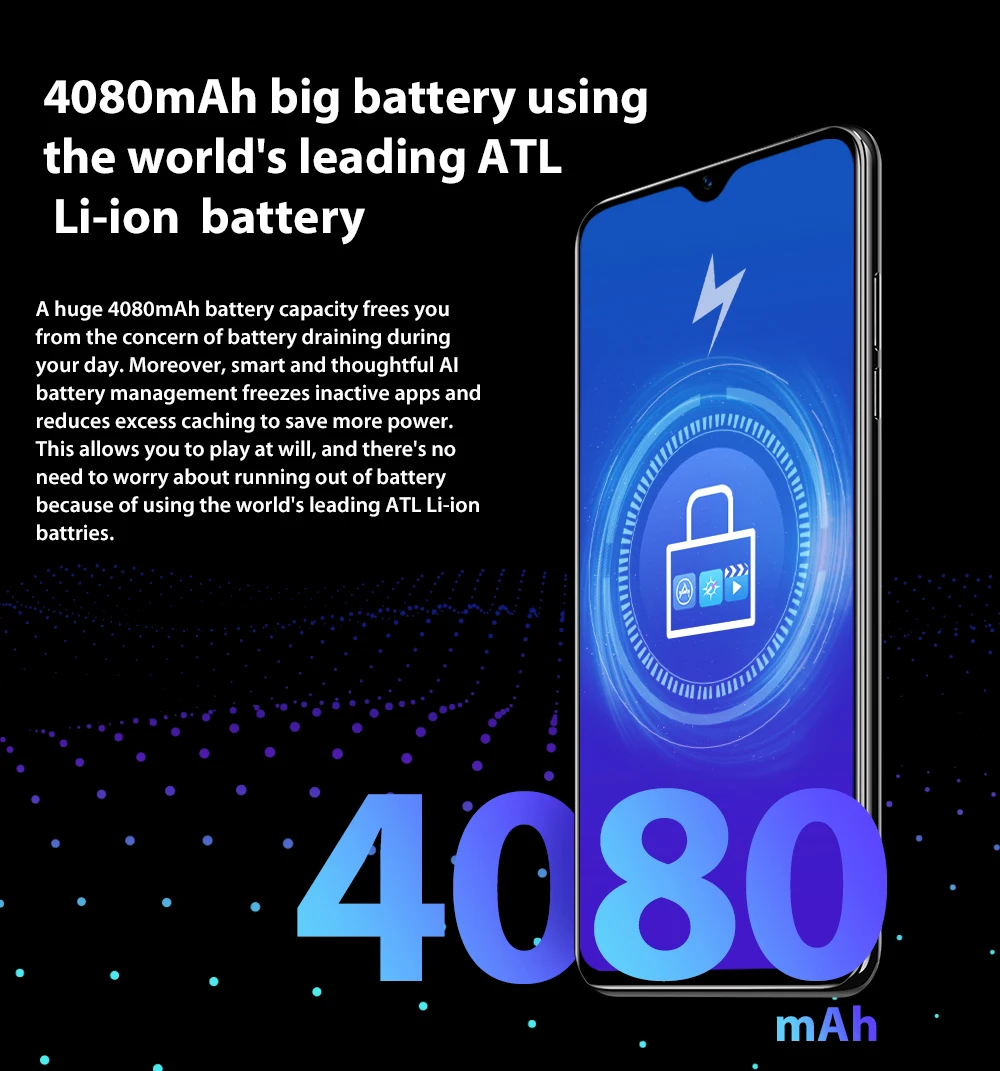 Blackview A60 6 1 дюймов в виде капли воды Экран мобильный телефон Android 8 13MP 16 GB сотовые