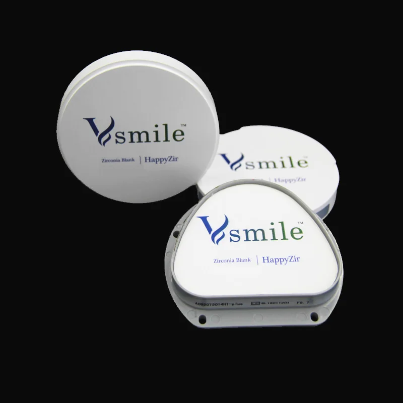 Vsmile D форма UT цветные стоматологические блоки из циркония предварительно