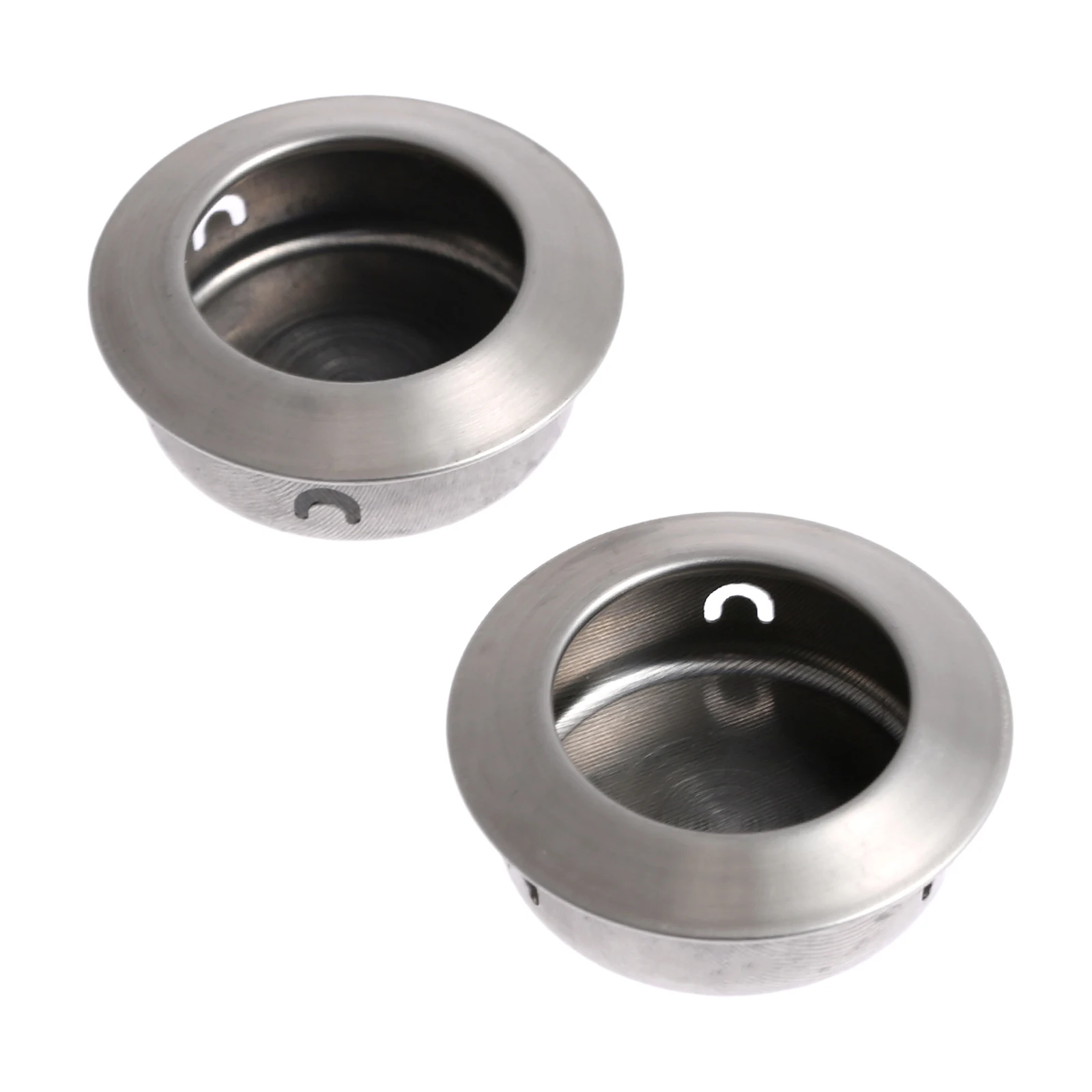

2Pcs Hidden Furniture Handles Hidden Form Drawer Round Concealed Wardrobe Shoe Cabinet Accessories Wardrobe Hardware Fittings