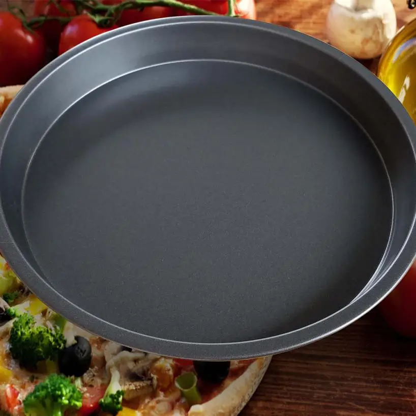 Новая популярная 8 дюймовая круглая противень для пиццы Противень из