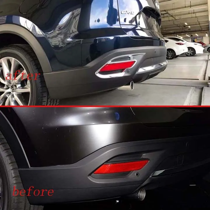 Декоративные аксессуары для Mazda CX-9 CX9 2017 2018 2019 хромированный задний отражатель из