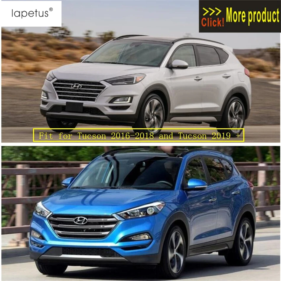 Lapetus аксессуары для hyundai Tucson пластиковая Автомобильная защита для дверного замка формовочная крышка комплект отделка 4 шт. черный