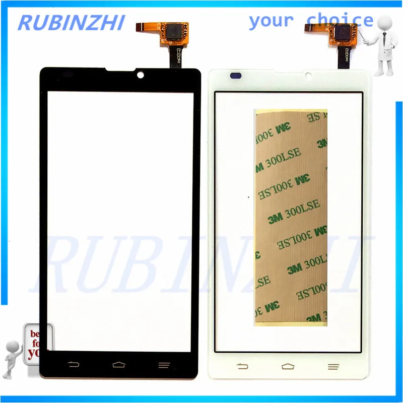 Сенсорный экран RUBINZHI для ZTE Blade L2 сенсорная панель дигитайзер переднее стекло