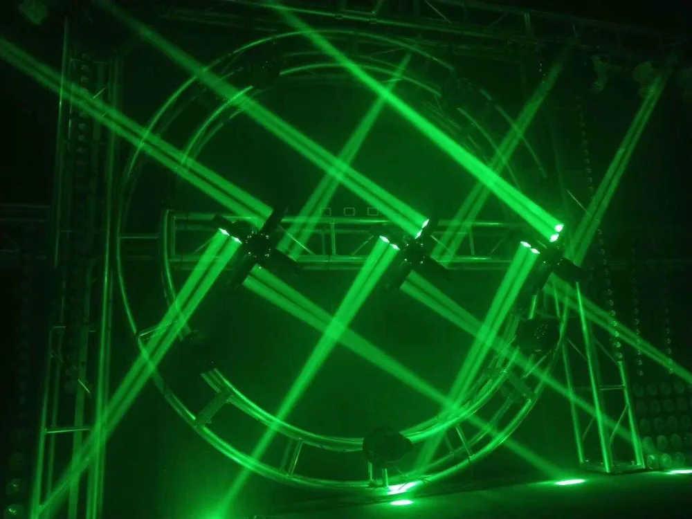 LED8 eyes unlimited moving head beam light stage | Освещение