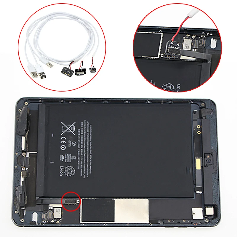 Kaisi плата активации батареи пластина зарядки USB Кабельный фиксатор для iPhone4 8X ipad