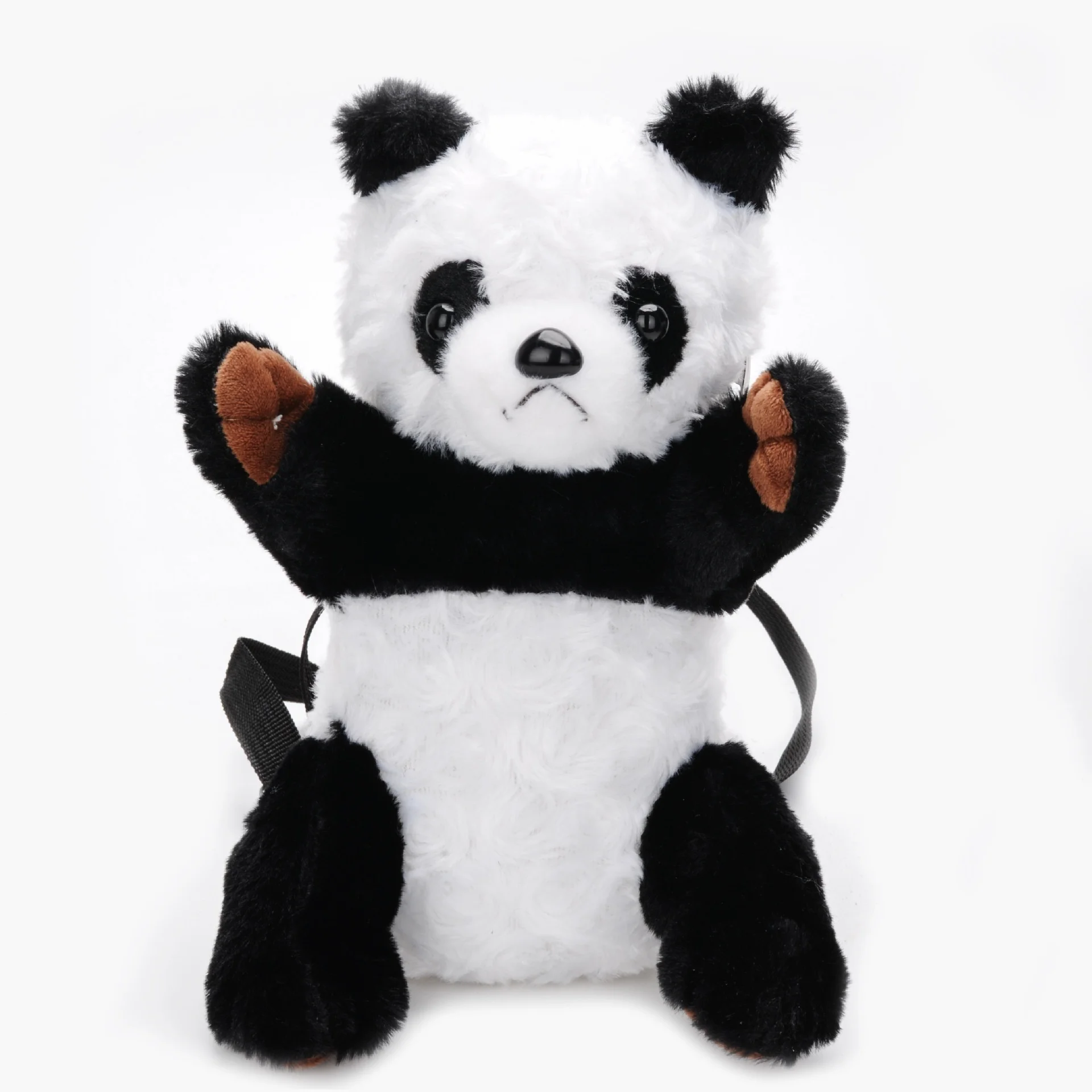 1 Pcs Women's Plush Panda Shoulder Slung Bag Cartoon Cute Fashion Wild Chest Bag