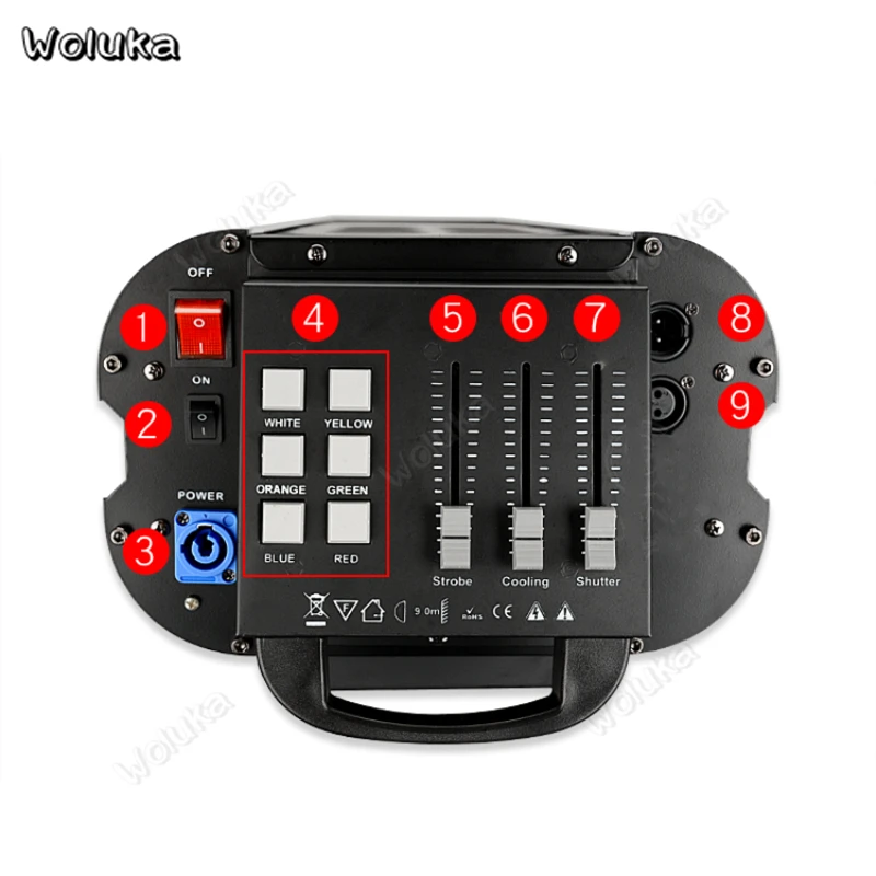 Светодиодный прожсветильник Тор с фосветильник расстоянием 350 Вт 17R|Эффект