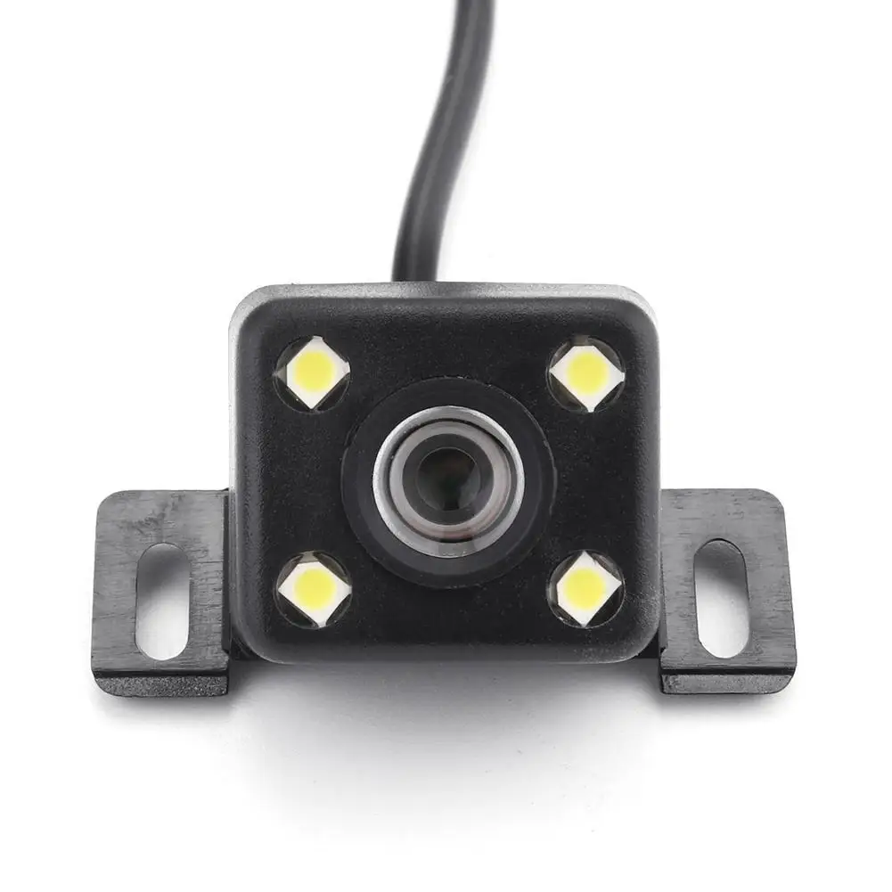 4 LED DC 12 V Анти-туман ночное видение PAL Водонепроницаемая камера заднего вида