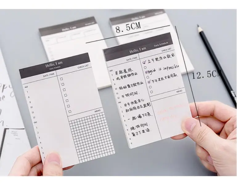 Мини-memo pad Стикеры для планов Бизнес тетрадь милые разместить его бумажные наклейки Скрапбукинг escolar канцелярские принадлежности