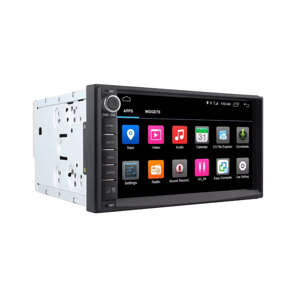 Ownice C500 7 &quot1024*600 Android 6 0 4 ядра 2 din универсальный для Nissan gps Navi BT Радио стерео аудио