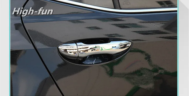 Высокое качество ABS хромированная Дверная ручка Крышка для Toyota Corolla E170 2014 2015