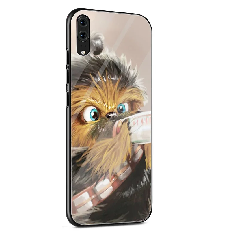 Стекло Desxz Star Wars Chewbacca для Huawei P10 P20 Pro P Smart Mate 10 20 Lite Y6 Y9 Honor 7A 8X 9 Cover|Чехлы-накладки| |