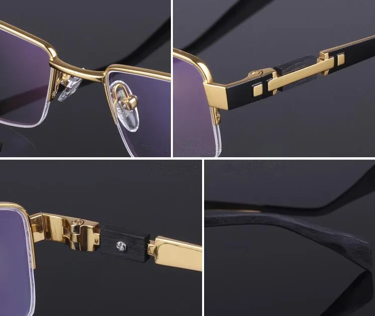 Мужские оправы для очков очки без из чистого титана|rimless eyewear frames|mens eyeglass frameseyeglass