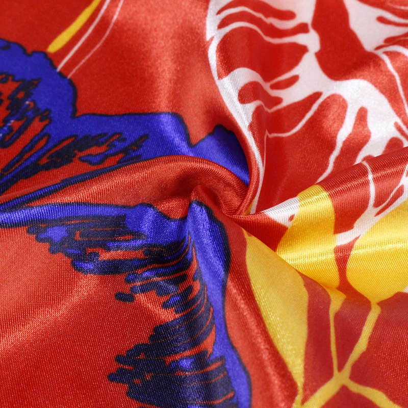 Квадратный шарф мусульманский женский хиджаб тюрбан модная шаль с принтом