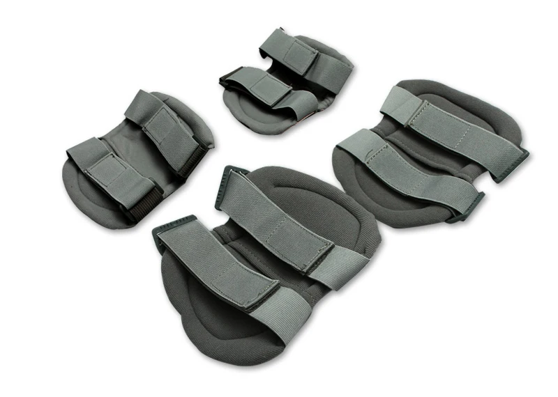 Армейские наколенники и налокотники полевого цвета FG с колпачком|acu army|army acuwoodland