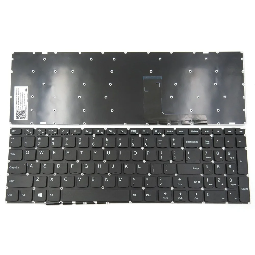 Новая клавиатура для ноутбука Lenovo Yoga 510 15IKB 15ISK V310 US без рамки|Клавиатуры замены| |