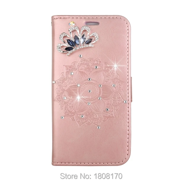 C-ku алмазный кошелек Корона кожаный чехол для Iphone X 8 7 PLUS I7 6 6S SE 5 5S Ipod Touch подставка с