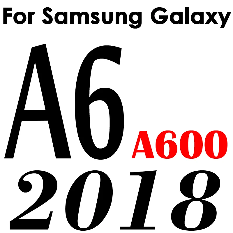 Прозрачная защитная пленка для задней камеры для samsung Galaxy A9 A7 A5 A3 A8 A6 Plus закаленное стекло - Цвет: A6 2018 A600