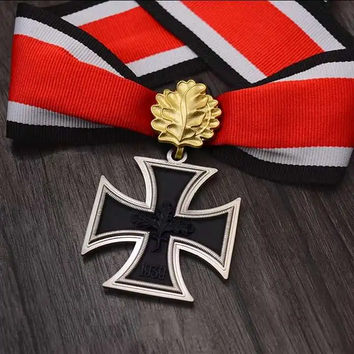 Высшее качество WW2 EK2 EK1 Железный крест медали немецкая медаль с дубовым | Отзывы и видеообзор
