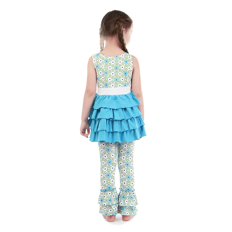 Kaiya Angel/комплект модной детской одежды из 2 предметов для девочек Небесно Голубой