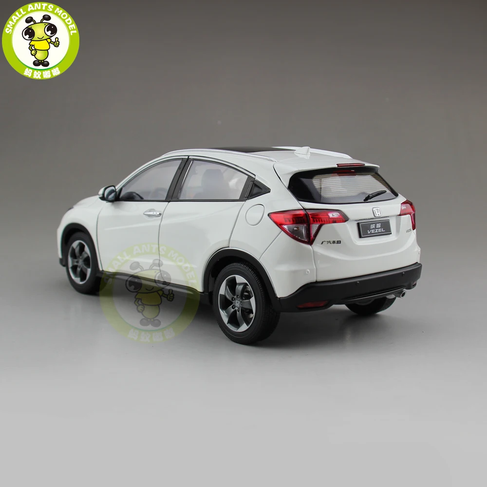 1/18 VEZEL SUV литая модель металлический Автомобиль SUV модель игрушки для мальчиков и девочек Коллекция подарков хобби белый