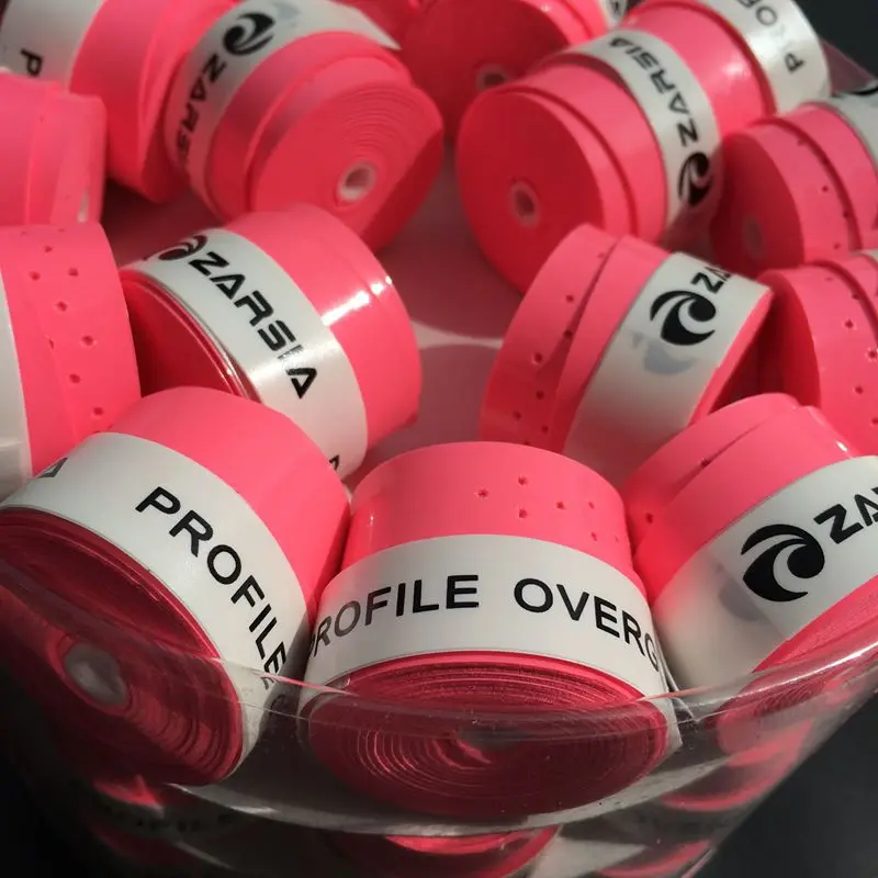 10pecs/lot) ZARSIA sticky Pro Overgrip сцепление теннис перфорированные бадминтон ручка/теннисные овергрипы/Теннис продукт