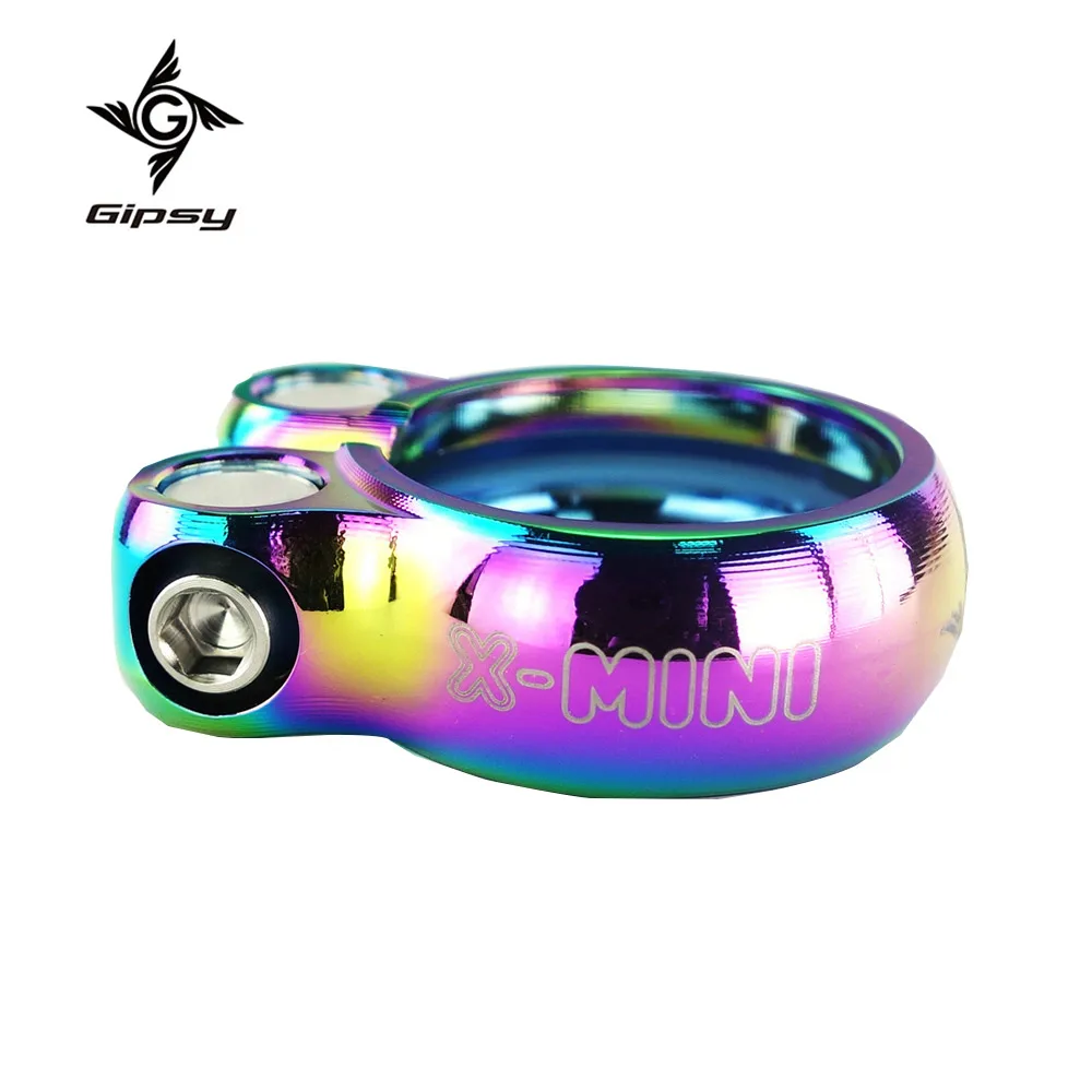 Oil slick GIPSY GS-711S сплав 26,8 мм 13 г стойка сиденья велосипеда Зажимы титановые болты велосипеды для детей 9 цветов применимые модели S T R I D E R PRO - Цвет: Oil slick