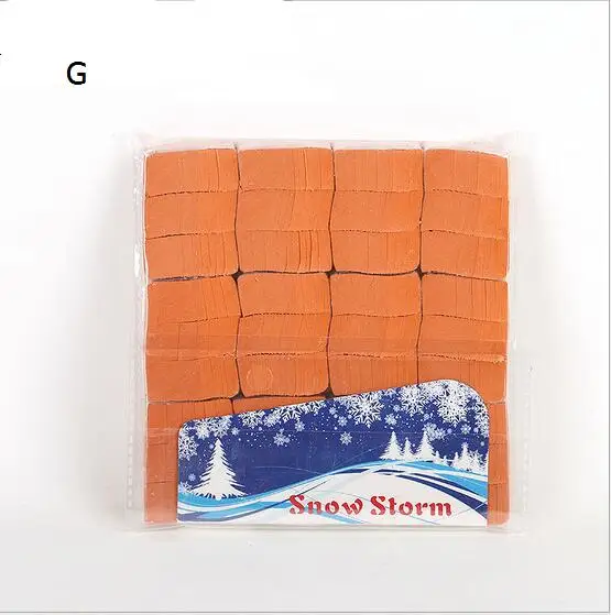 Orange бумага для снежинок метель снег Магическая Иллюзия трюки реквизит игрушки