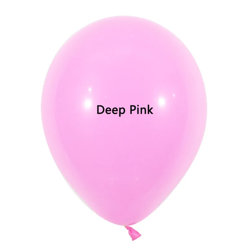 deep pink 20 шт./лот латексные шары воздушный шар на день рождения свадьба globos слоновая кость белый розовый персик Бирюзовый мятный зеленый цвет баллоны с гелием Рождество - Цвет: deep pink