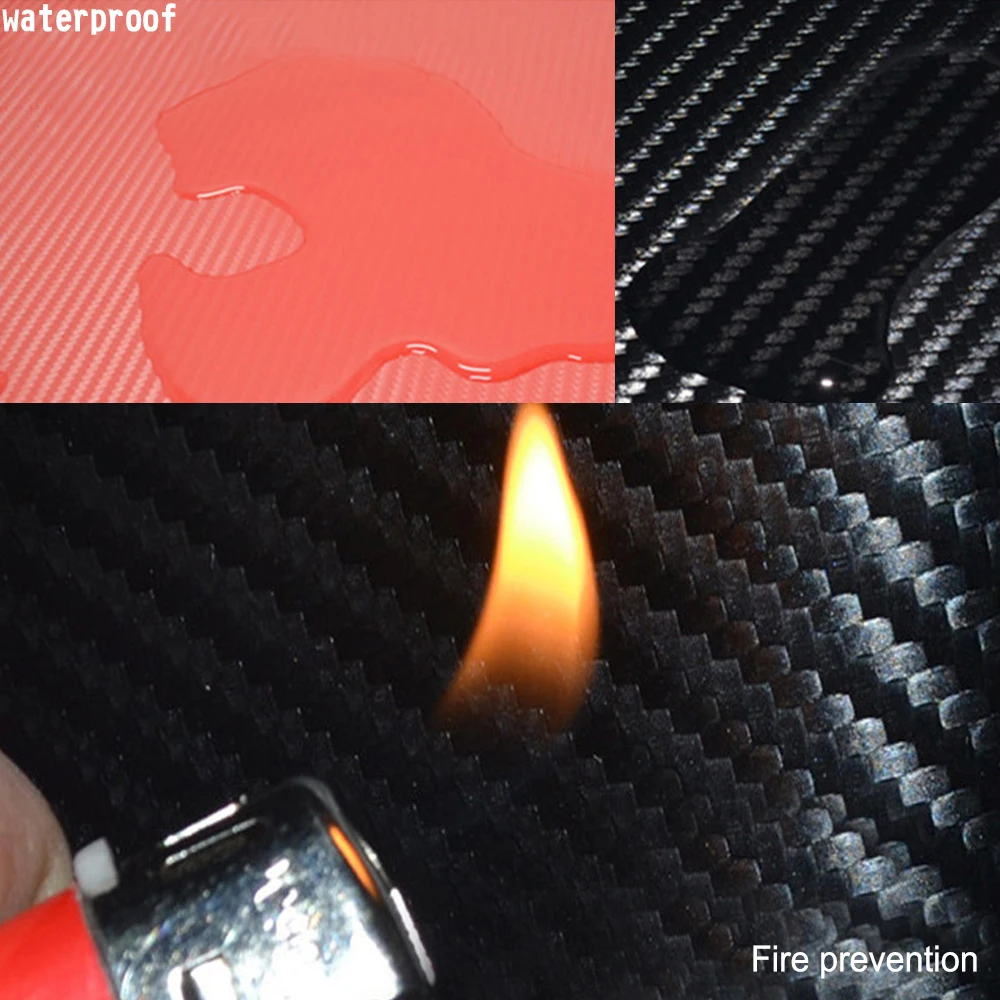 FORAUTO 4 шт./компл. и устойчивая к царапинам со скребком Универсальный углеродного