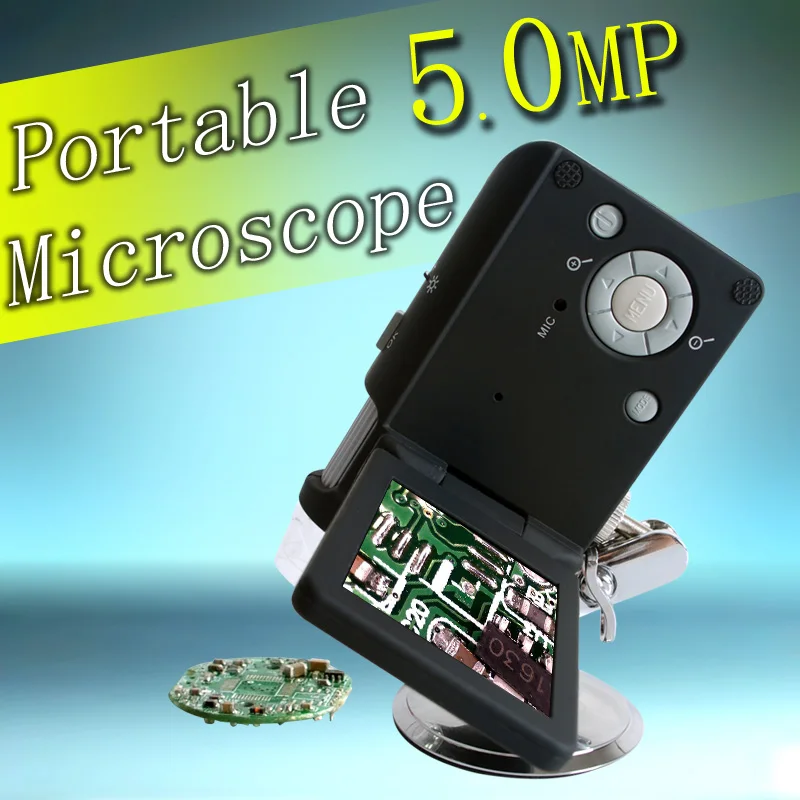 3 0 дюймовый портативный цифровой микроскоп 5 500X увеличение Заводская