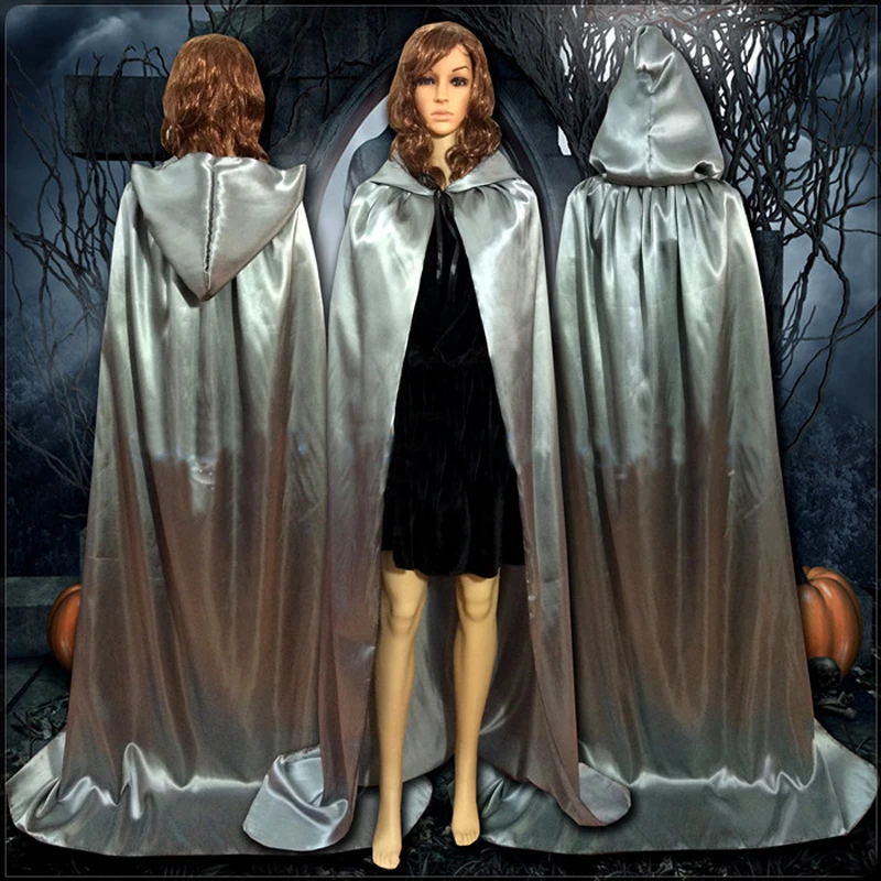 Накидка Wicca с капюшоном в готическом стиле для женщин и мужчин|Праздничные