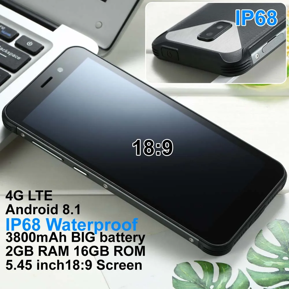 KONKA RE1 4G LTE телефон 5,4" 18:9 экран IP68 водонепроницаемый ударопрочный Android 8,1 мобильный LTE 4G IP 68 телефон S40 Броня X2