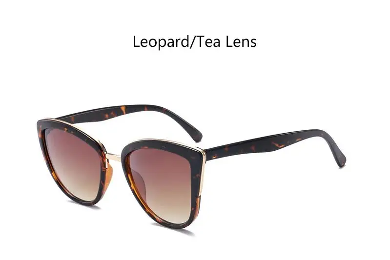 C6 tea lens Роскошные женские солнцезащитные очки "кошачий глаз", австралийский модный бренд, Черепаховые Солнцезащитные очки, женские дизайнерские коричневые солнцезащитные очки Oculos - Lenses Color: C6 tea lens