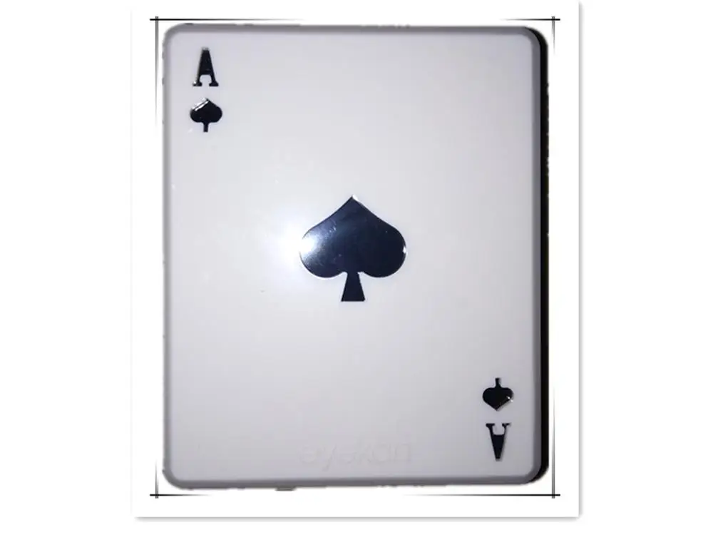 Spades LIUSVENTINA портативный милый покер игральные карты контактные линзы чехол с зеркалом для цветные линзы подарок для детей - Цвет: Spades