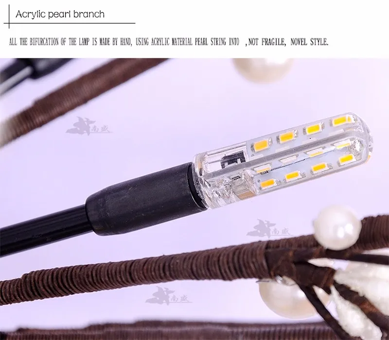 Лофт Европейский Винтажный потолочный светильник Luminaria AC110~ 240V акриловое украшение G4LED лампочка 36 ватт для гостиной спальни