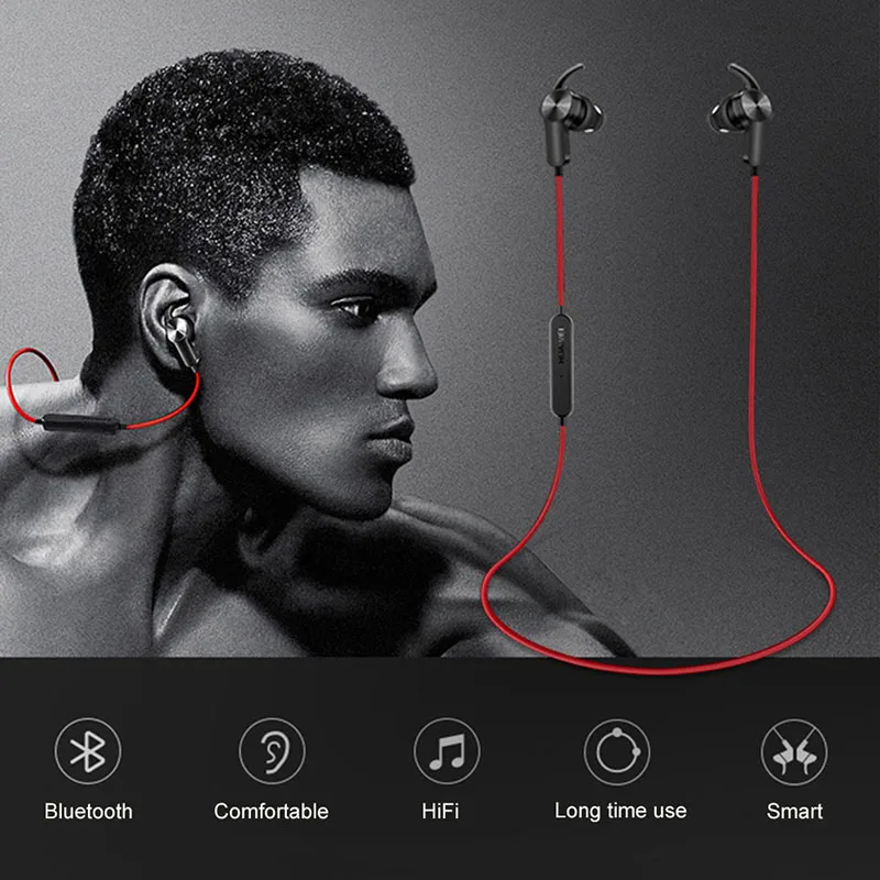 Оригинальная Спортивная bluetooth гарнитура Huawei AM60 CSR Apt X Music Life водонепроницаемые