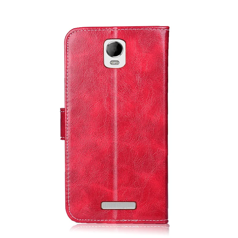 Сальто назад Капа кожи для Coque Micromax aq5001 Чехол Бумажник Стенд кожаный чехол Canvas