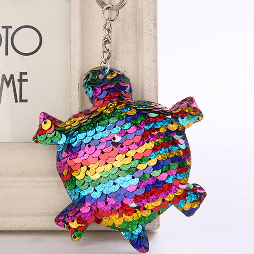 Брелок для женщин и девушек милый модный брелок с блестками дельфином слоном