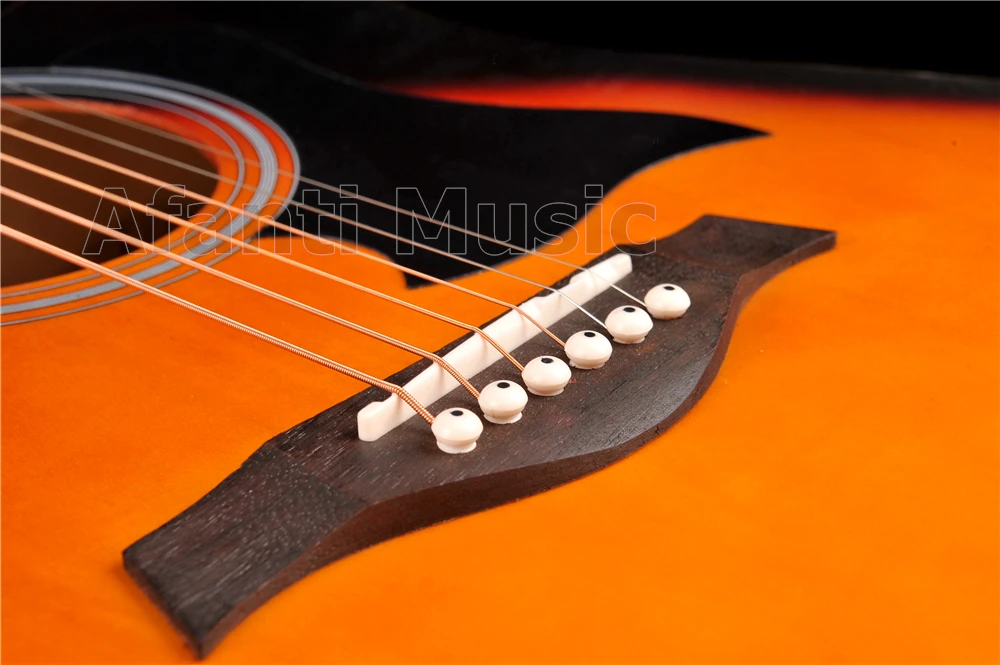 Акустическая гитара Afanti Music (ADK-150) 41 дюйм цвет Sunburst