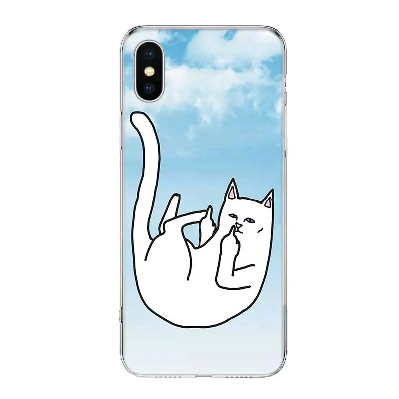 Ripndip Fundas Silicone Phone Back Case For Apple iPhone 6 6S 7 8 Plus X 10 XS MAX XR 5 5S SE Heart Cover |