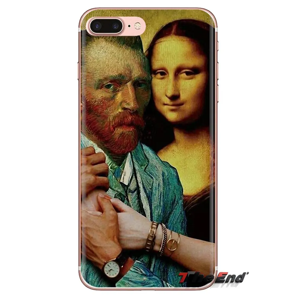 Прозрачные мягкие чехлы для Xiaomi Mi4 Mi5 Mi5S Mi6 Mi A1 A2 5X6X8 9 Lite SE Pro Max Mix 2 3 2S Van Gogh Star funy |