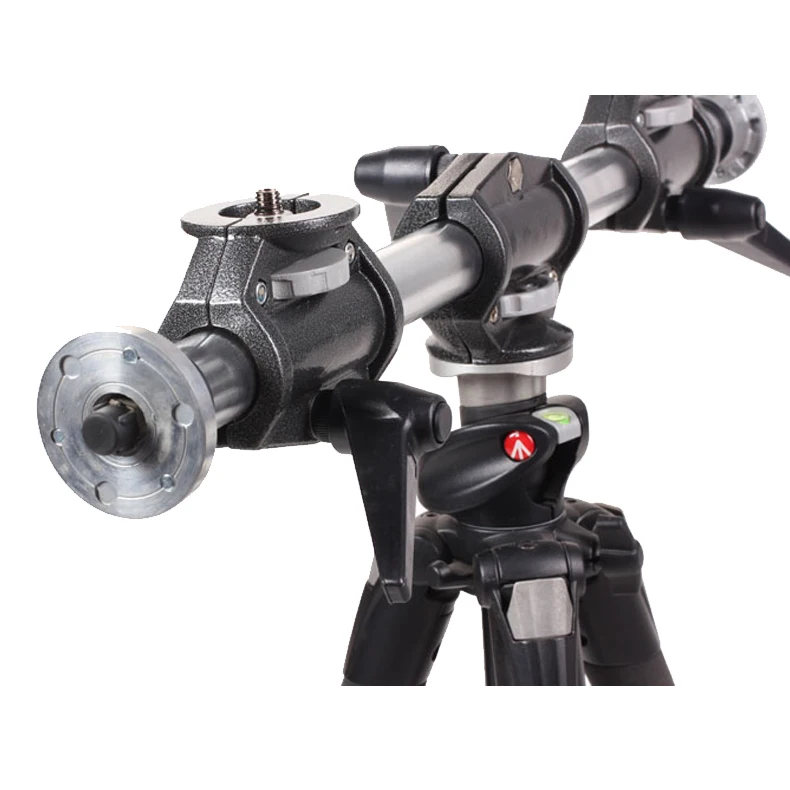 

Silver Black Tripod Cross Arm Mount Bracket Camera Computer