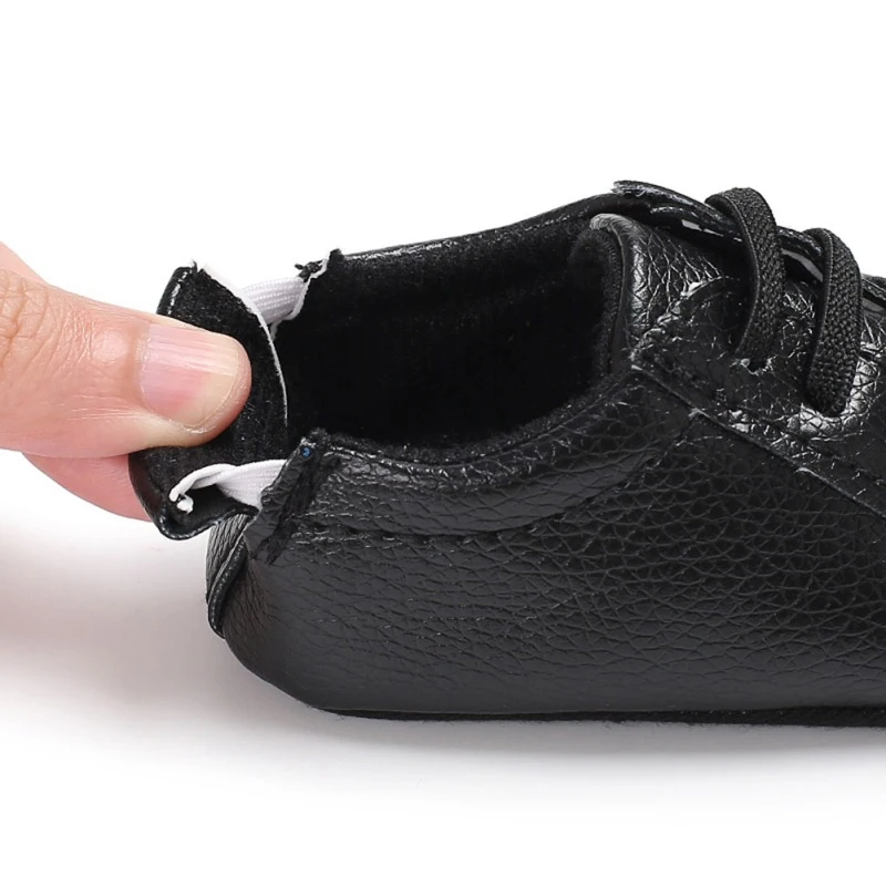 

Hot sale PU Leather Spring Baby Shoes Newborn Boys Girls Shoes Non-Slip First Walkers Baby Moccasins 0-18 Months