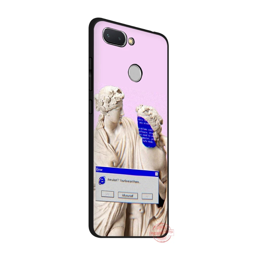 WEBBEDEPP Альтернативная статуя искусства мягкая фотография для Redmi Note 8 7 6 5 Pro 4A 5A 6A 4X