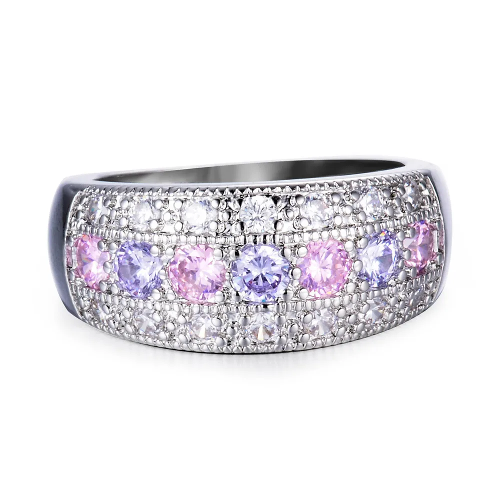 Женское кольцо с цирконом изящные кольца для девочек модные украшения |