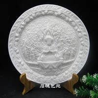 Special Offer# Thousands Hands Guanyin Buddha white jade marble art statue- HOME efficacious Protection FENG SHUI Talisman